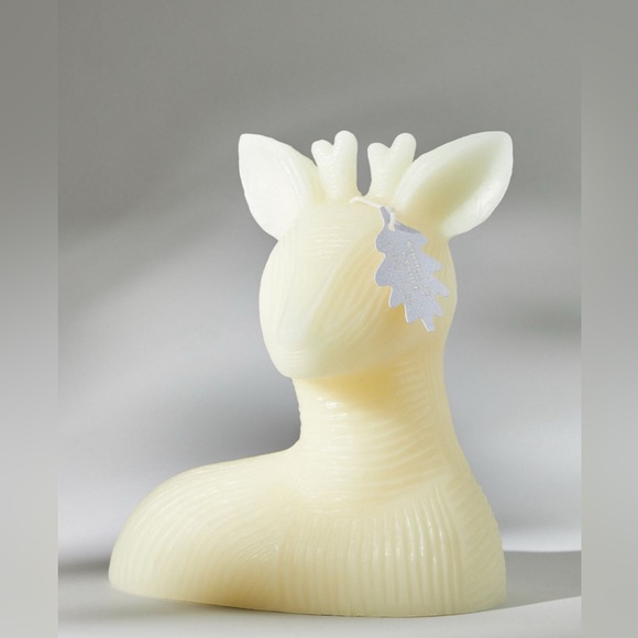 Anthropologie Woodland Shaped Wax Candle, NIB - Picture 2 of 6